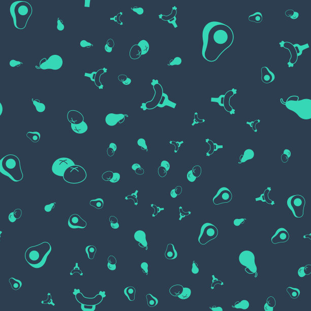 把香肠放在叉子上，牛油果面包图片下载