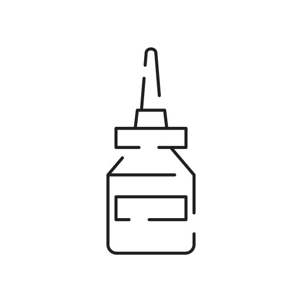 医药制剂或药物的平线图标。药物和紧急中风矢量药物元素。简单矢量药房和图标医院健康线图片下载