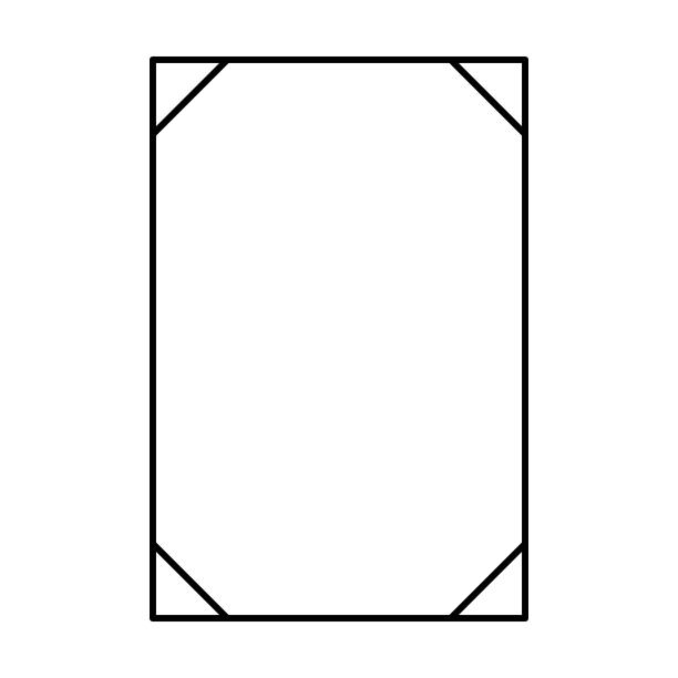 矩形框架形状图标，垂直装饰复古边界涂鸦元素为简单的横幅设计图片下载