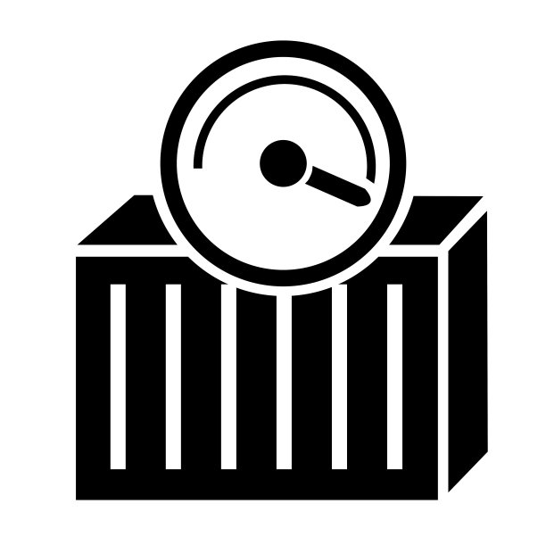 矢量插图，标志，图标。物流、交付。孤立在白色背景上。图片下载