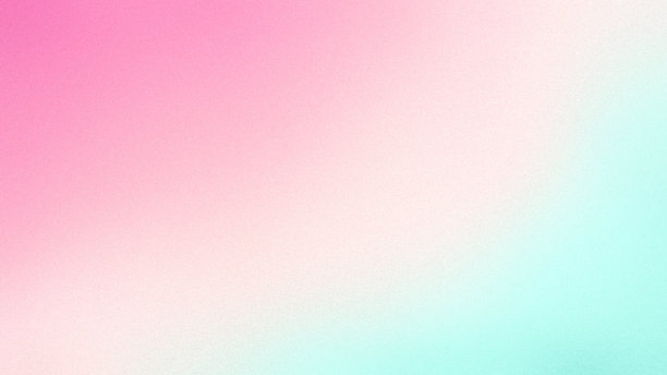 粉红色黄绿松石粉彩渐变背景，柔和的噪音纹理，复制空间图片下载