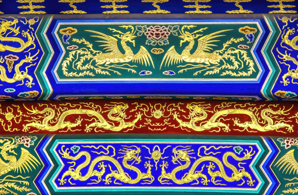 祈年殿天坛细节龙北京中国图片下载