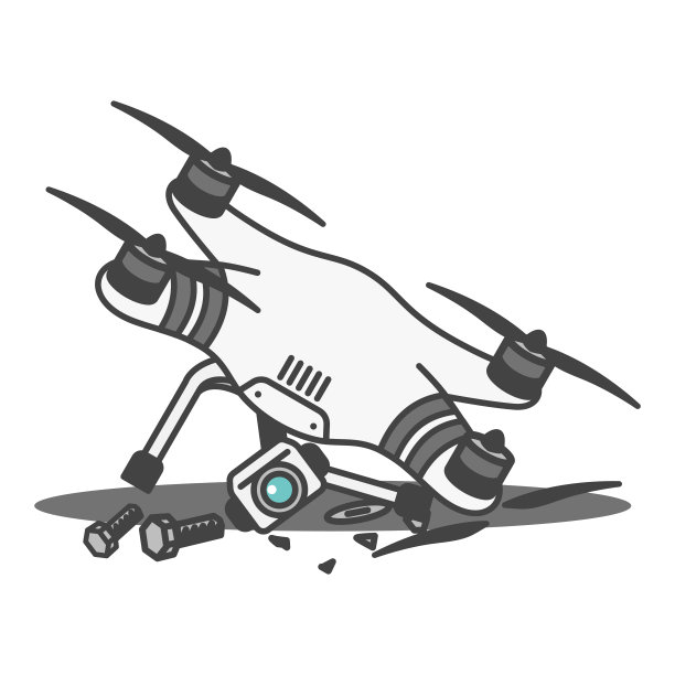 需要中型工业无人机，航空摄影相机，损坏，维修和维护图片下载