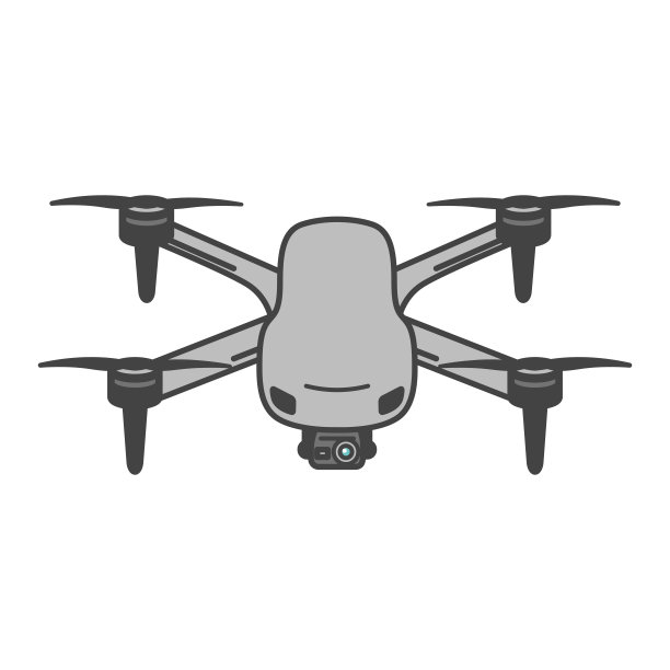 小型业余无人机，航拍相机，着陆/停止状态图片下载