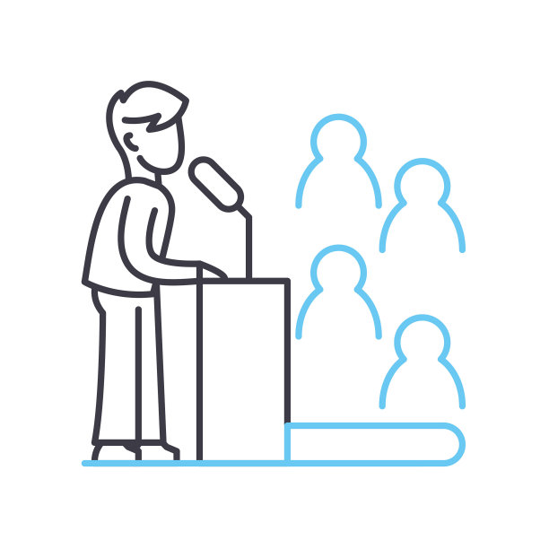 偷拍线图标，轮廓符号，矢量插图，概念标志图片下载