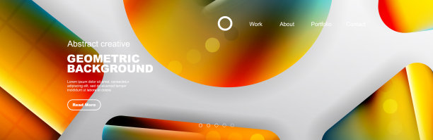 几何形状组成几何抽象图片下载