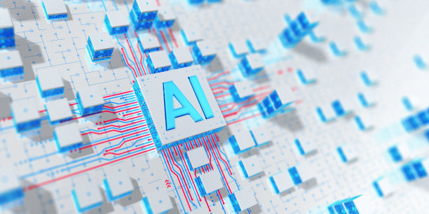 人工智能- CPU -概念-白色图片下载