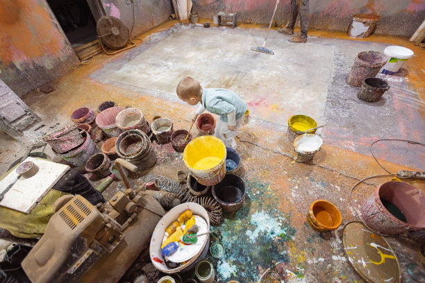 幼儿在家长工作坊作画图片下载