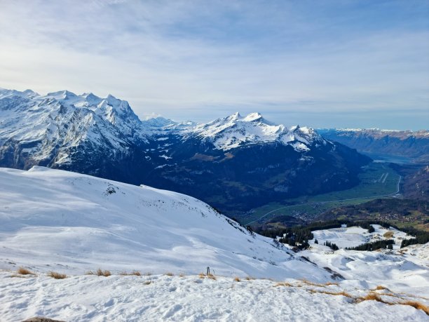 伯尔尼阿尔卑斯山脉。图片下载