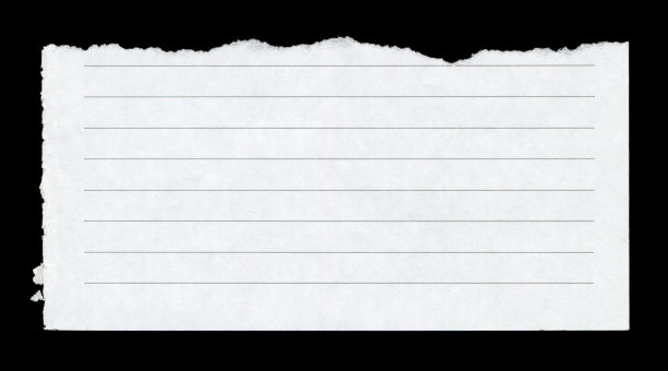 撕裂螺旋笔记本页纸背景纹理图片下载