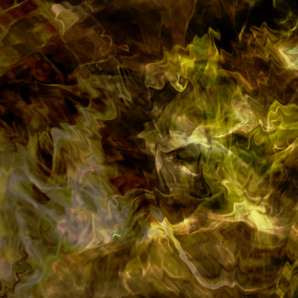 彩色玻璃抽象深棕色和黄色光泽纹理背景。蒂芙尼技术中的垃圾纹理。彩色玻璃用不干胶印刷膜。大理石混合涂料瓷砖。插图图片下载