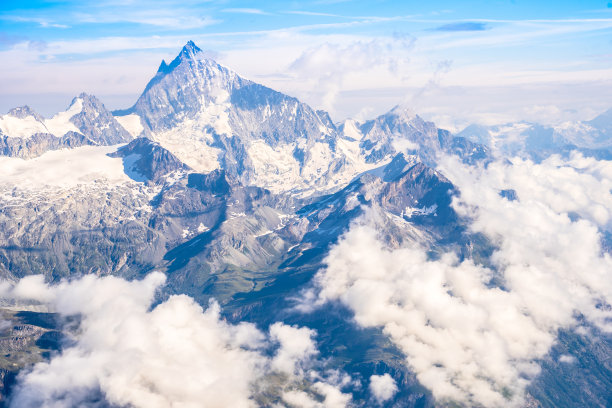 阿尔卑斯全景图图片下载