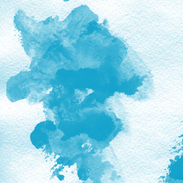 白色背景上的抽象水彩。纸上溅起的颜色图片下载