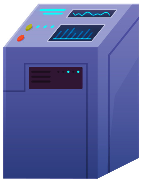 工业设备带触摸屏，按钮，机器，用于数据输入和监控的装置图片下载