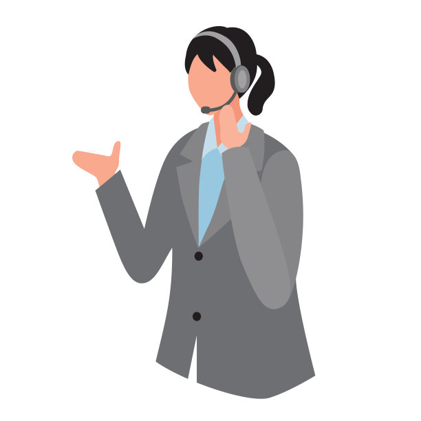 插图的女性收入戴着iso_metric耳机图片下载