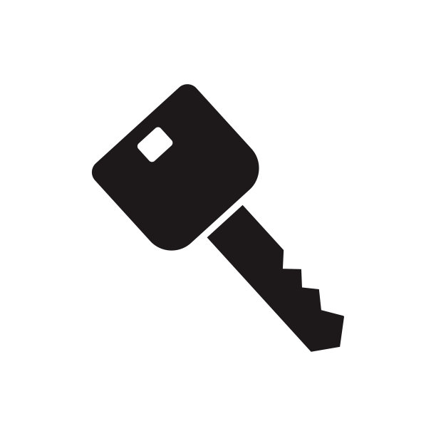 汽车键矢量图标图片下载