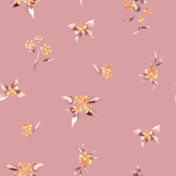 水彩花图案图片下载