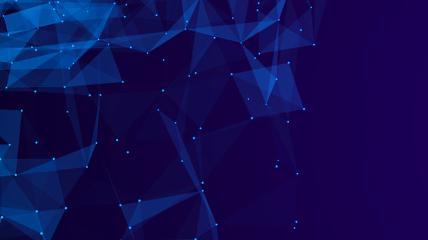 抽象数字通信点。技术背景。网络连接结构。彩色丛效果。3 d图片下载