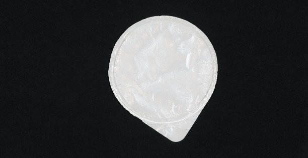 铝箔酸奶盖包装图片下载