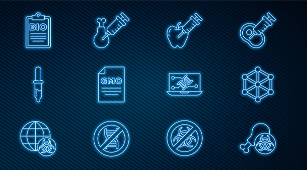 对转基因鸡进行基因研究图片下载