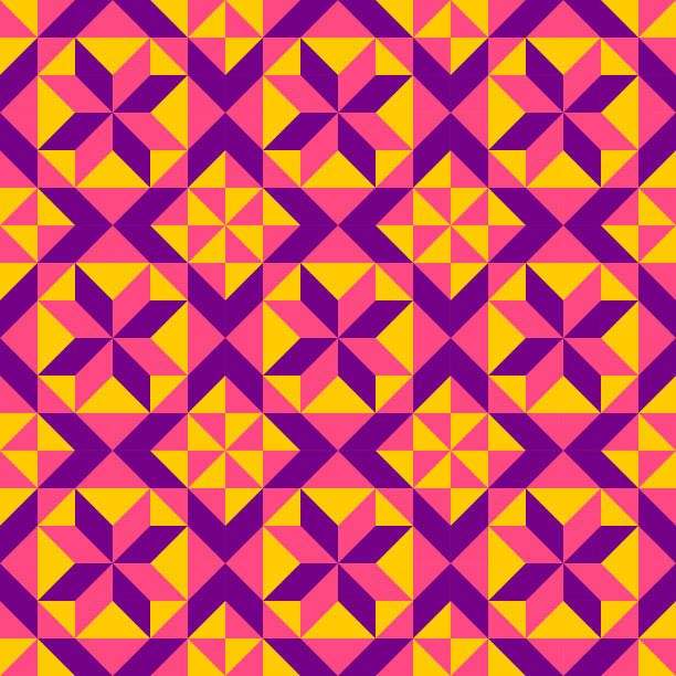 抽象几何图案的灵感来自羽绒被绗缝图片下载