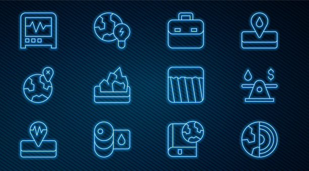 集线地核结构地壳油钱图片下载