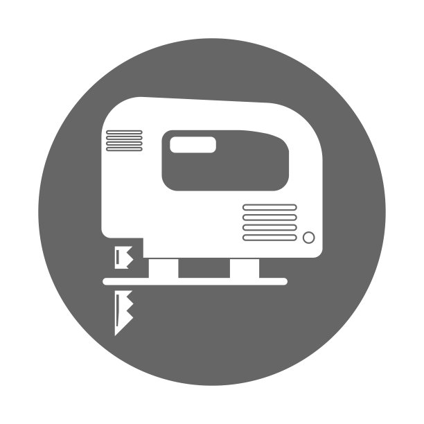 简单的插图电动手拼图图标为网络图片下载