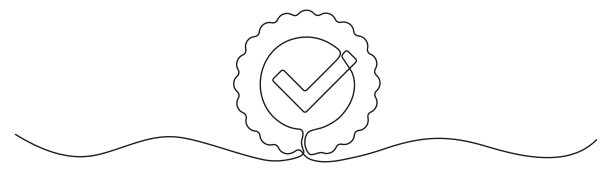 奖章上有连续的一线美术图纸图片下载