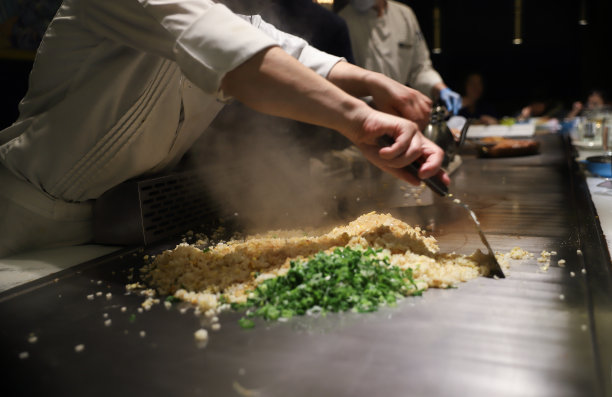 铁板烧的风格。图片下载