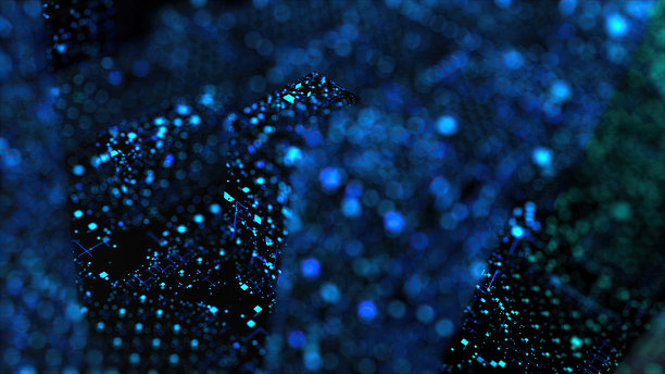 科技数字背景城市图片下载