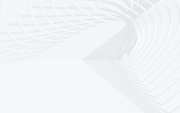 三维抽象的白色和灰色的颜色，现代设计的背景与曲线线和阴影模式。3D渲染插图。图片下载