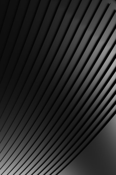 重复平面的黑白梯度。三维渲染插图。图片下载