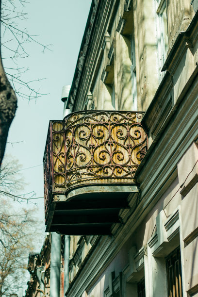 古老的乡村阳台图片下载