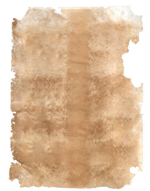 旧纸孤立在白色背景上图片下载