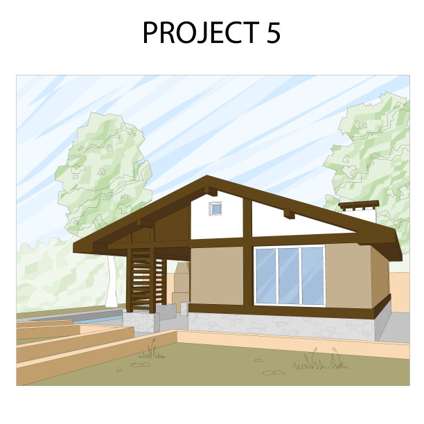 桑拿房的建筑项目图片下载