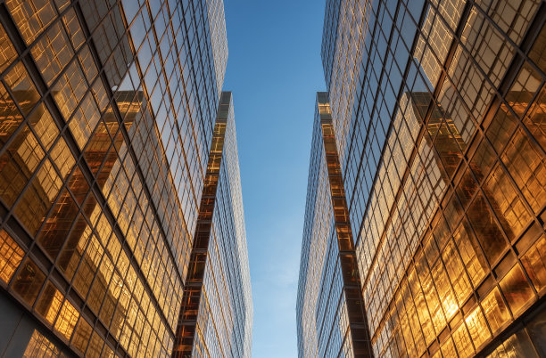 现代建筑外观。建筑抽象背景图片下载