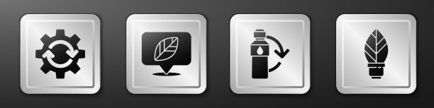 设置齿轮和箭头为工作流位置图片下载