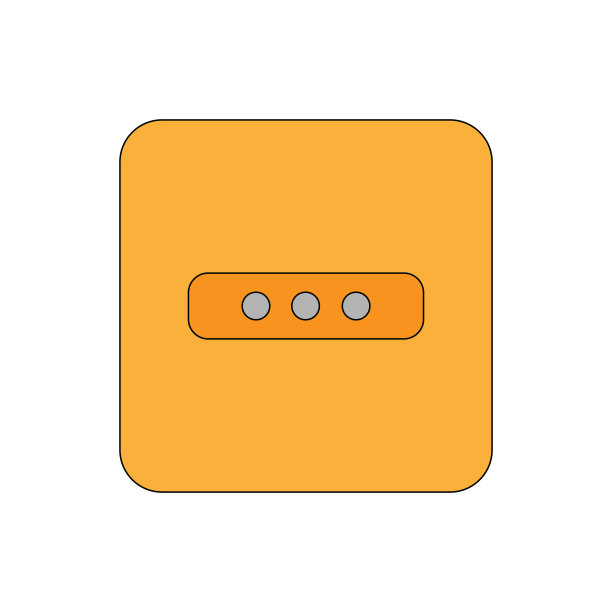 简单的插图插座插头图标隔离在背景上图片下载