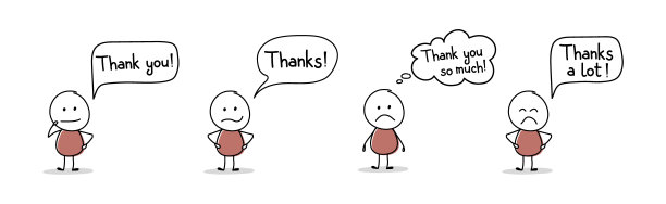 不开心的棍子男，谢谢，谢谢。向量图片下载