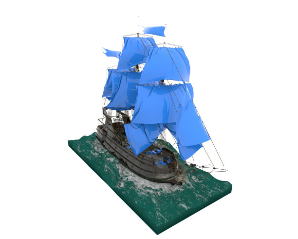 这是一艘海盗船图片下载