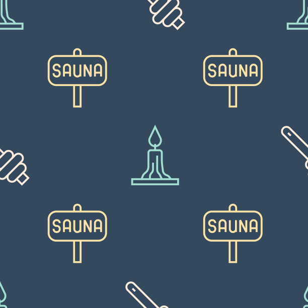 设置线蜂蜜勺棒桑拿和燃烧图片下载