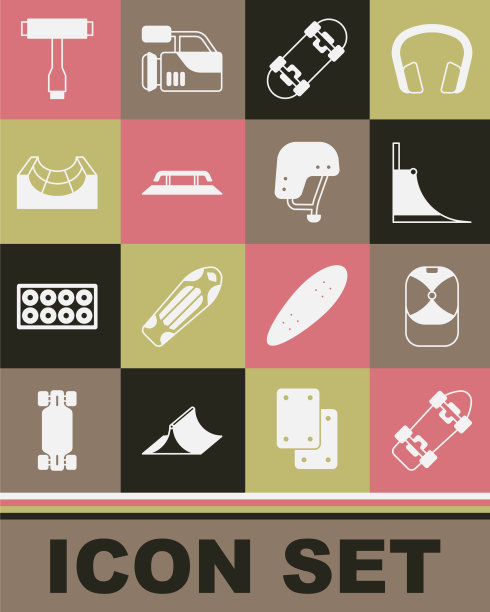 设置滑板棒球帽公园楼梯与图片下载