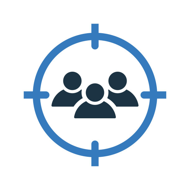 目标客户图标。图片下载