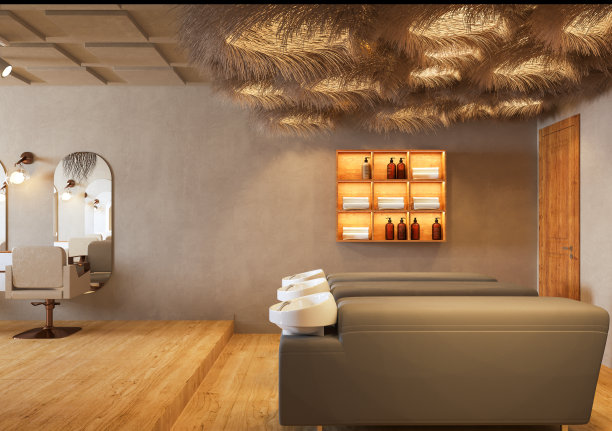 美容美发沙龙内部图片下载