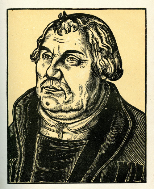 卢卡斯·克拉纳赫为马丁·路德画的肖像图片下载