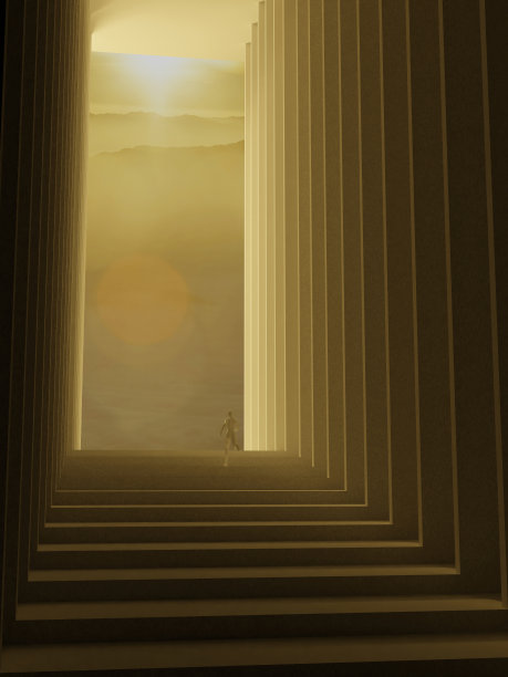 在神圣的大厅里奔跑图片下载