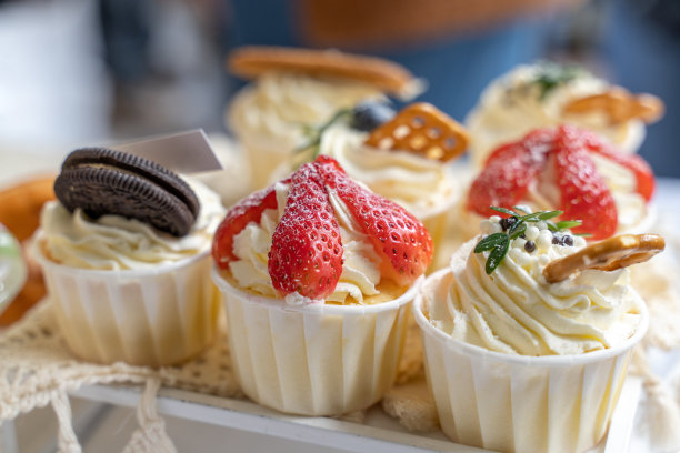 精致美味的甜点图片下载