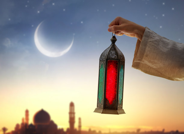 装饰性阿拉伯灯笼图片下载