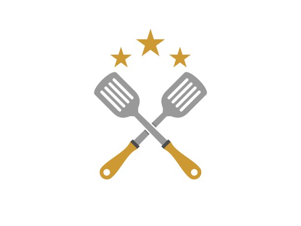 十字形三星级刮刀图片下载