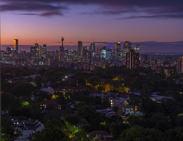 全景悉尼城市风景摄影图片下载
